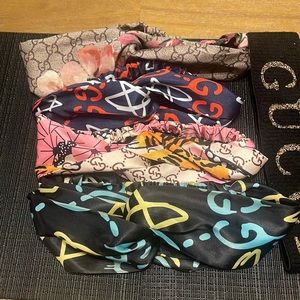 Silky fashion headbands